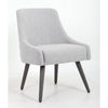 Boki Reception Guest Chair | Light Gray Poly-Linen | Soft Foam Seat BM344576