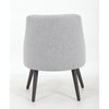 Boki Reception Guest Chair | Light Gray Poly-Linen | Soft Foam Seat BM344576