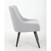 Boki Reception Guest Chair | Light Gray Poly-Linen | Soft Foam Seat BM344576