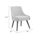 Boki Reception Guest Chair | Light Gray Poly-Linen | Soft Foam Seat BM344576
