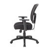 Oyo Swivel Task Chair | Black Mesh | Synchro-Tilt | 5 Caster Wheels BM344579