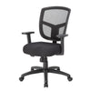 Oyo Swivel Task Chair | Black Mesh | Synchro-Tilt | 5 Caster Wheels BM344579