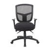Oyo Swivel Task Chair | Black Mesh | Commercial Multi-Tilt | Caster Wheels BM344580