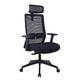 Rolling Office Chair w Headrest | Black Mesh | Foam | Swivel Seat BM344581