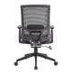 Swivel Task Chair | Black Mesh | Gray Antimicrobial Vinyl | Foam BM344583