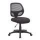 Maya Rolling Office Chair | Black Mesh | Foam Padding & Lumbar Support BM344584