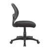 Maya Rolling Office Chair | Black Mesh | Foam Padding & Lumbar Support BM344584