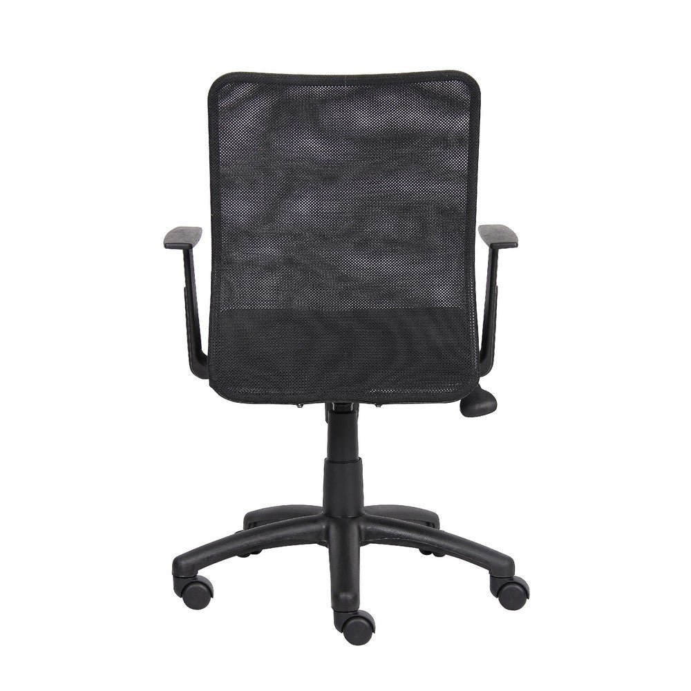 Lene Black Task Armchair | Mesh | Adjustable Tilt Tension Mechanism BM344587