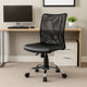 Lene Task Chair | Black Mesh & Caressoft Vinyl | Chrome | Tilt Tension BM344588