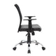 Lene Task Chair | T-Arms | Black Mesh & Caressoft Vinyl | Spring Tilt BM344589