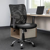 Lene Task Chair | T-Arms | Black Mesh & Caressoft Vinyl | Spring Tilt BM344589