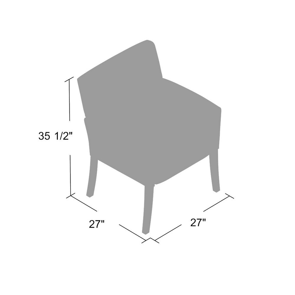 Nick Guest Armchair | Black Vinyl | Mahogany Brown Finish | Lumbar Support BM344590
