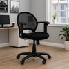 Lene Office Chair | Adjustable Arms & Seat | Breathable Black Mesh BM344594