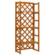 Tall Outdoor Trellis Planter | Orange Solid Wood | 55"
