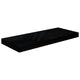 Maeve Floating Wall Shelf Set of 2 | High Gloss Black | 24"