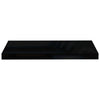 Maeve Floating Wall Shelf Set of 2 | High Gloss Black | 24"