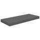 Maeve Floating Wall Shelf Set of 2 | High Gloss Gray | 24"
