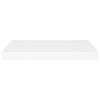 Maeve Floating Wall Shelf Set of 2 | White | Sturdy Frame | 24"