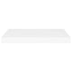 Maeve Floating Wall Shelf Set of 2 | White | Sturdy Frame | 24"