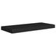 Maeve Floating Wall Shelf Set of 2 | Matte Black Finish | 24"