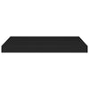 Maeve Floating Wall Shelf Set of 2 | Matte Black Finish | 24"