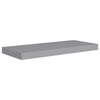 Maeve Floating Wall Shelf Set of 2 | Gray | Honeycomb MDF | 24"