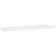 Maeve Frame Ledge Wall Shelf Set of 2 | White Smooth Lacquer | 24"
