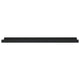 Maeve Frame Ledge Wall Shelf Set of 2 | Black Smooth Lacquer | 24"