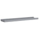 Maeve Frame Ledge Wall Shelf Set of 2 | Gray Smooth Lacquer | 24"