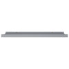 Maeve Frame Ledge Wall Shelf Set of 2 | Gray Smooth Lacquer | 24"