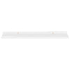 Steve Hanging Ledge Wall Shelf Set of 2 | High Gloss White | 24"