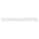 Steve Hanging Ledge Wall Shelf Set of 2 | High Gloss White | 24"