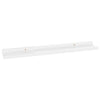 Steve Hanging Ledge Wall Shelf Set of 2 | High Gloss White | 24"