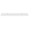 Steve Hanging Ledge Wall Shelf Set of 4 | White Finish | 24"