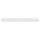 Steve Hanging Ledge Wall Shelf Set of 4 | White Finish | 24"