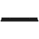 Steve Hanging Ledge Wall Shelf Set of 4 | Black Finish | 24"