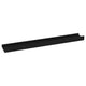 Steve Hanging Ledge Wall Shelf Set of 4 | Black Finish | 24"