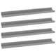 Steve Hanging Ledge Wall Shelf Set of 4 | Gray Frame | 24"