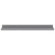Steve Hanging Ledge Wall Shelf Set of 4 | Gray Frame | 24"