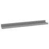 Steve Hanging Ledge Wall Shelf Set of 4 | Gray Frame | 24"