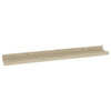 Steve Hanging Ledge Wall Shelf Set of 2 | Matte Oak Beige | 24"
