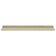 Steve Hanging Ledge Wall Shelf Set of 2 | White & Beige | 24"