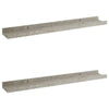 Steve Hanging Wall Shelf Set of 2 | Concrete Gray | 24"