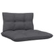Outdoor Modular Middle Sofa Chair | Gray Pine Wood | Tufted 25"