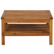 Aimee Outdoor Coffee Table | Brown Solid Acacia Wood | 26"