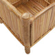 Sriya Outdoor Square Planter | 16x16" | Beige Natural Bamboo