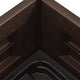 Xelly Outdoor Square Raised Planter | 17x17x14 | Anthracite Gray