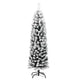 Anzie Artificial Christmas Tree w Steel Angled Shape | Green PVC