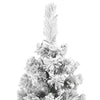 Anzie Artificial Christmas Tree w Steel Angled Shape | Green PVC