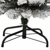 Anzie Artificial Christmas Tree w Steel Angled Shape | Green PVC